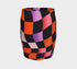 Wavy Checker Mini Skirt